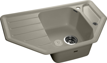 Кухонная мойка GranFest Corner 800E, C-800E топаз